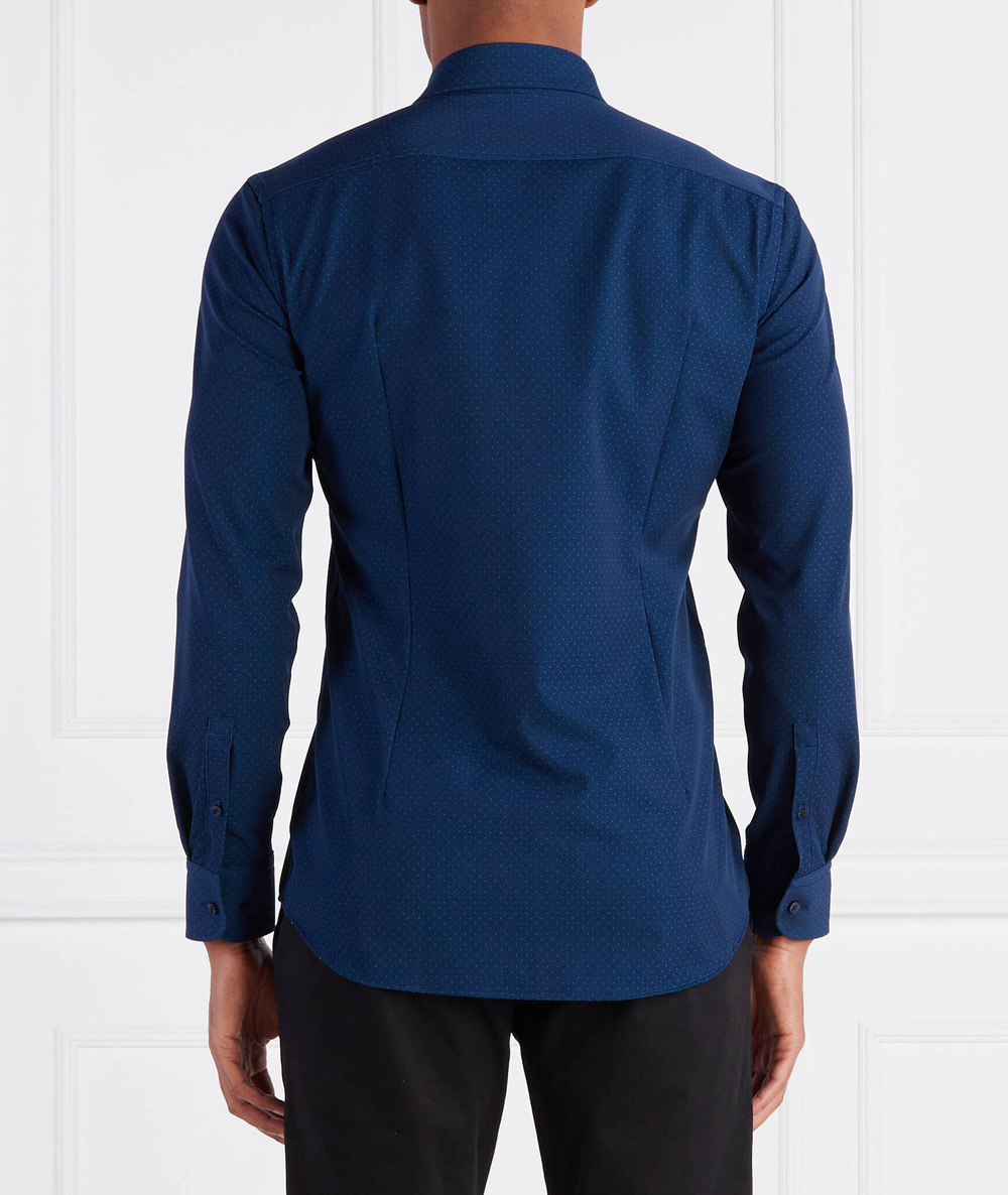 Рубашка P-HANK-kent-C1-222 BOSS BLACK - темно-синий(50496256)