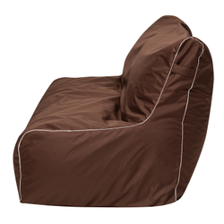 Бескаркасный Диван Модерн Коричневый (Экокожа, Классический)