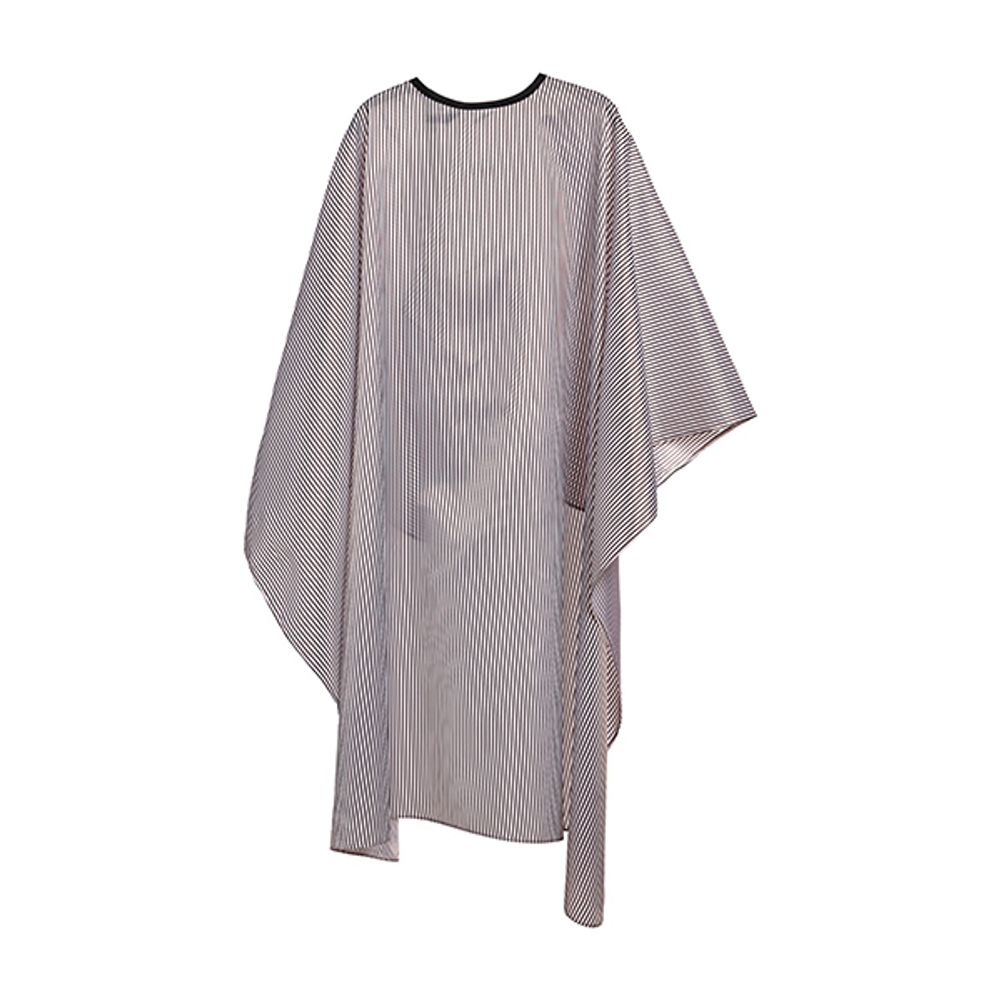 Парикмахерская накидка Harizma, 140х160см, белая в полоску (h10865B)