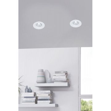 Светодиодный встраиваемый светильник 6W 2700K 98243 белый SALICETO Eglo