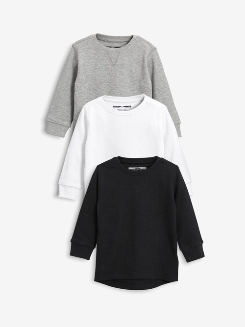 Толстовка для мальчика Next 574-501, 3 шт., Серый, Белый, Черный