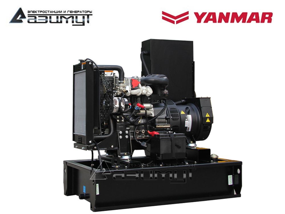 Дизельный генератор Азимут  АДС-10-230-РЯ2 Yanmar однофазный с автозапуском