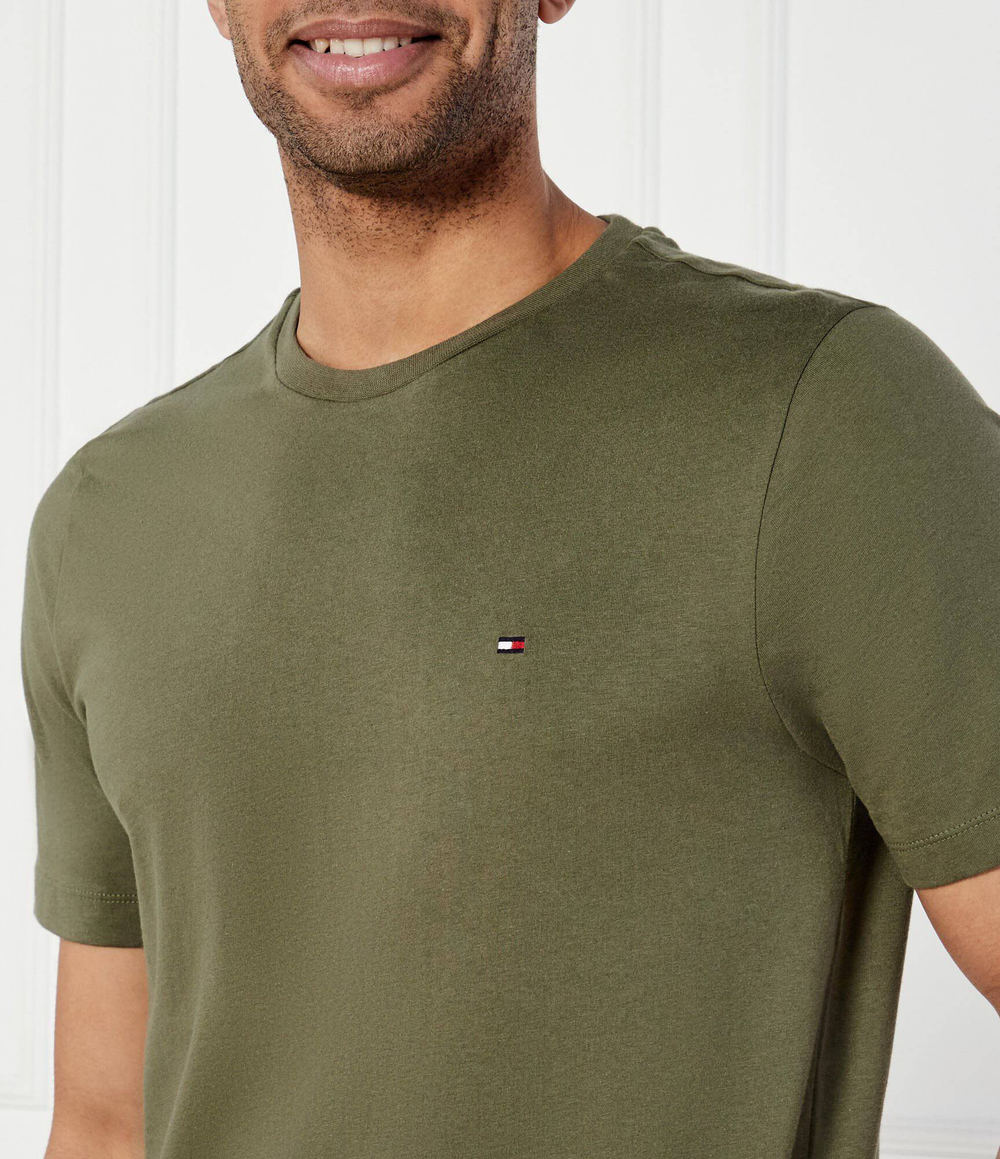 Футболка Tommy Hilfiger - оливковый(MW0MW39995)