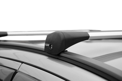 Багажная система LUX BRIDGE на Hyundai Tucson 3 2016-2020  интегрированные рейлинги