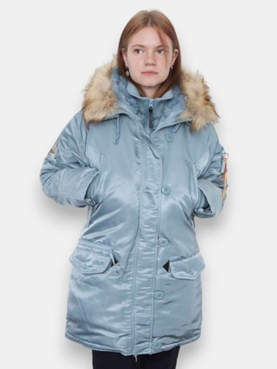 Куртка Аляска Женская - Apolloget Alaska Wmn (голубая - light blue)