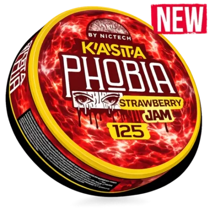 KASTA PHOBIA (125 МГ) - КЛУБНИЧНЫЙ ДЖЕМ
