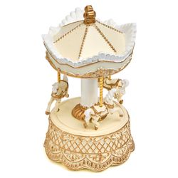 МУЗЫКАЛЬНАЯ СТАТУЭТКА "КАРУСЕЛЬ" 12,4Х12,4Х22,9 СМ