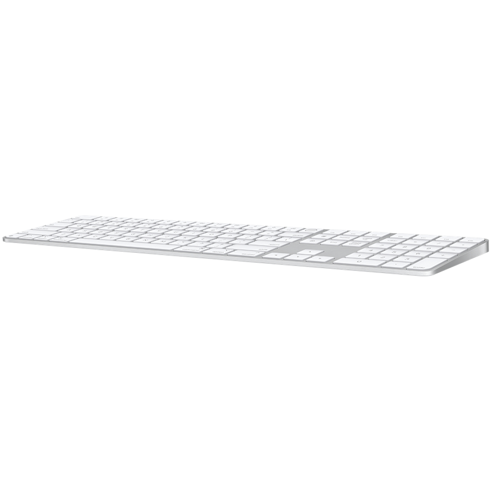 Magic Keyboard with Touch ID and Numeric Keypad for Mac models with Apple silicon - Russian - White Keys,Model A3119