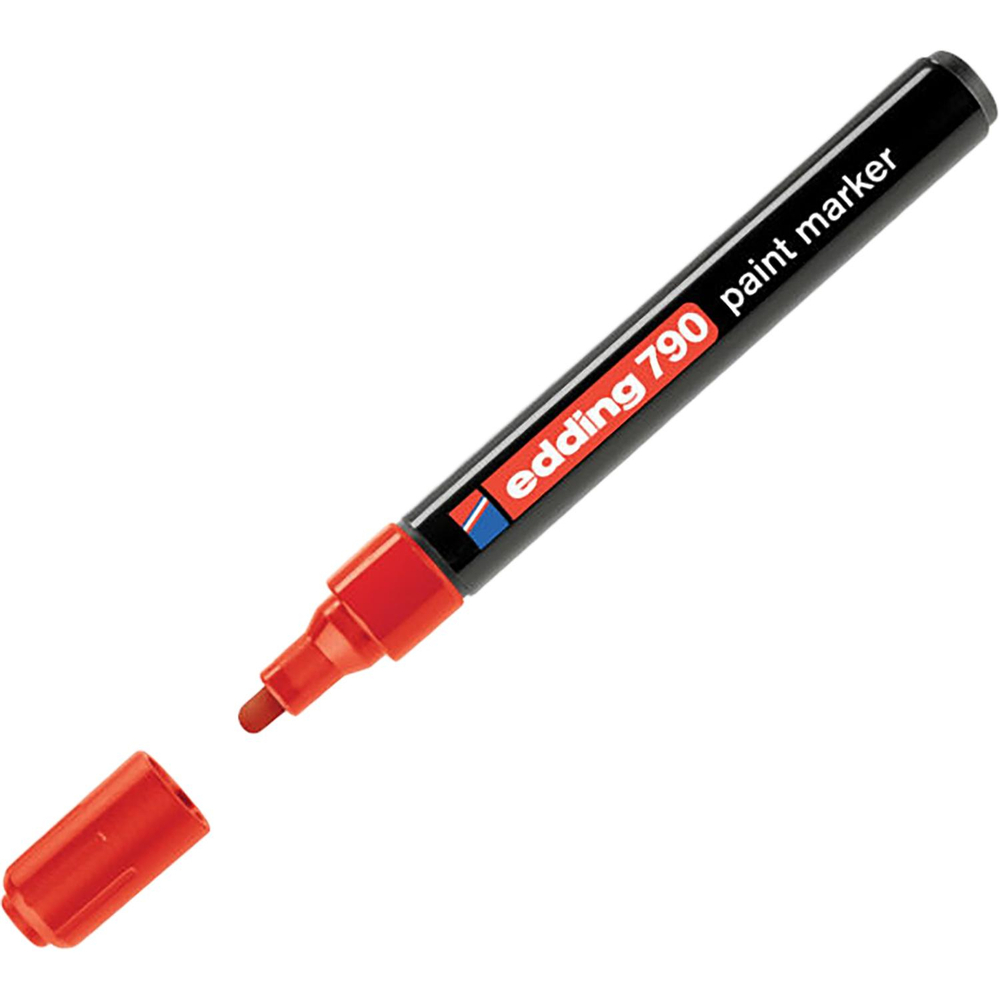 Маркер лаковый EDDING E-790/2 красный 2-3мм