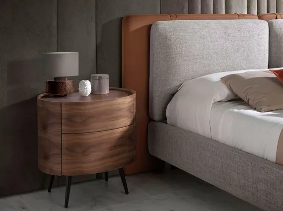 Овальная прикроватная тумбочка Angel Cerda 7074