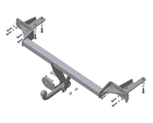Фаркоп AvtoS для NISSAN ALMERA CLASSIC (2006) с универсальной электрикой и сертификатом в комплекте, арт.(NS 14+electr)