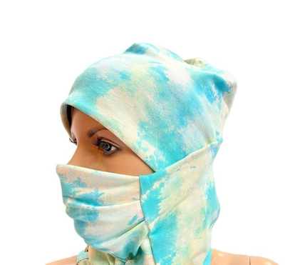 Балаклава KIKKI blue/white