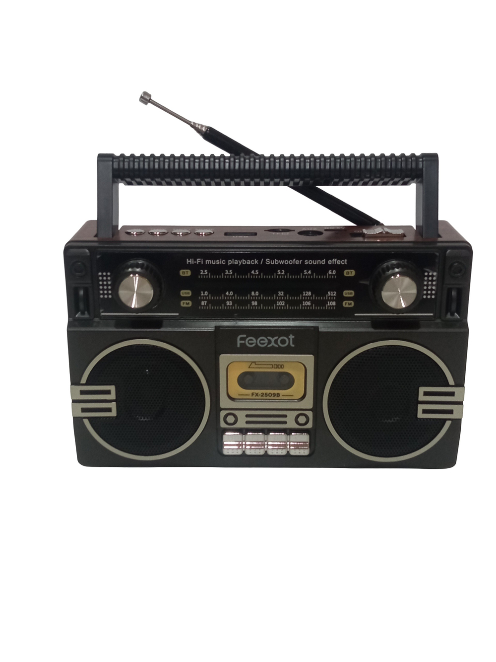 Радиоприемник в ретро стиле с MP3 плеером+BT портативный FX-2509B
