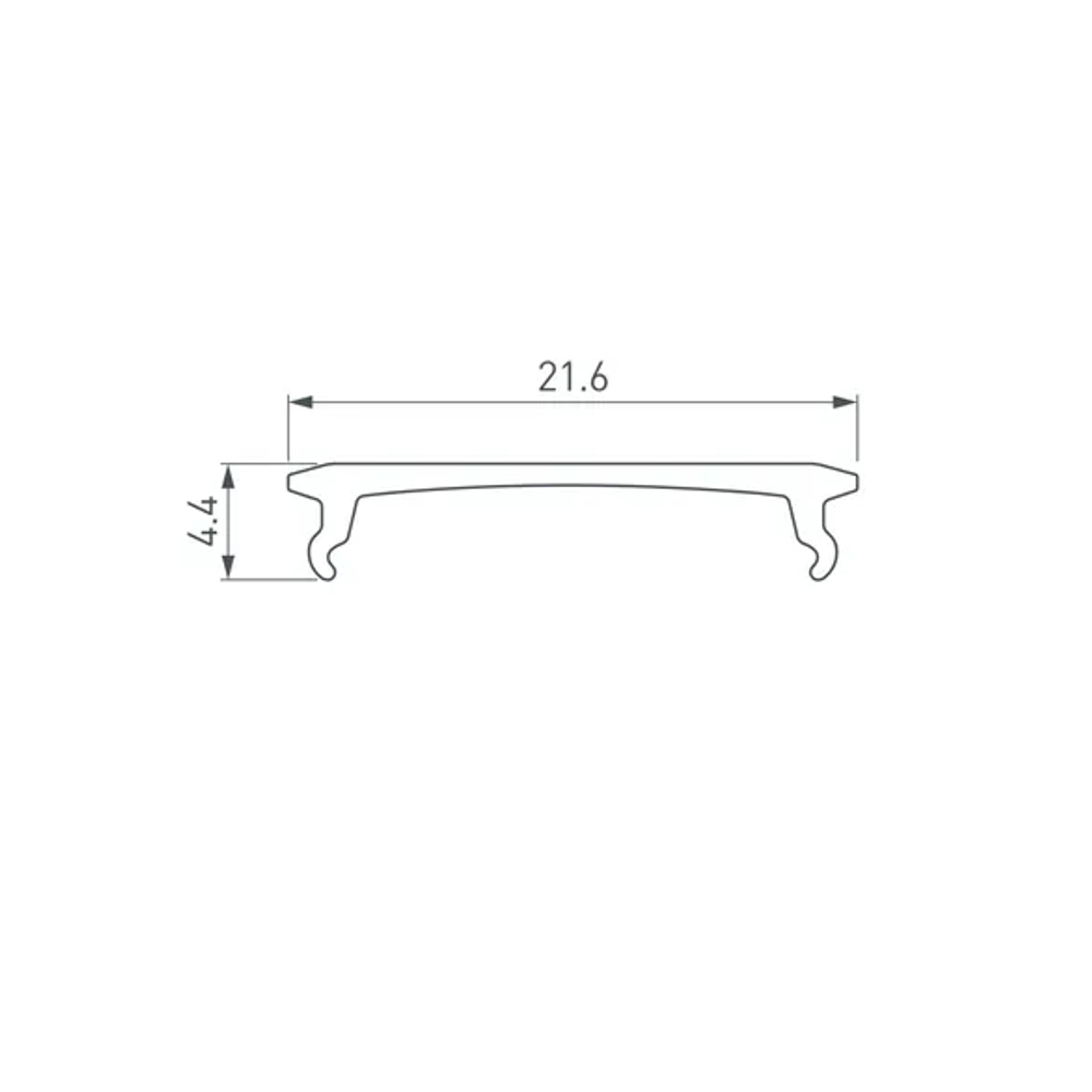 Экран SL-COMFORT-2542-2000 BLACK (Arlight, Пластик) 031734
