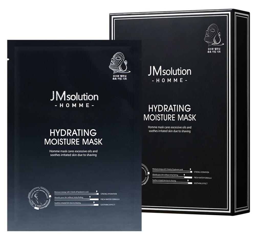 Маска увлажняющая для мужчин JMsolution Homme hydrating moisture, 30 мл