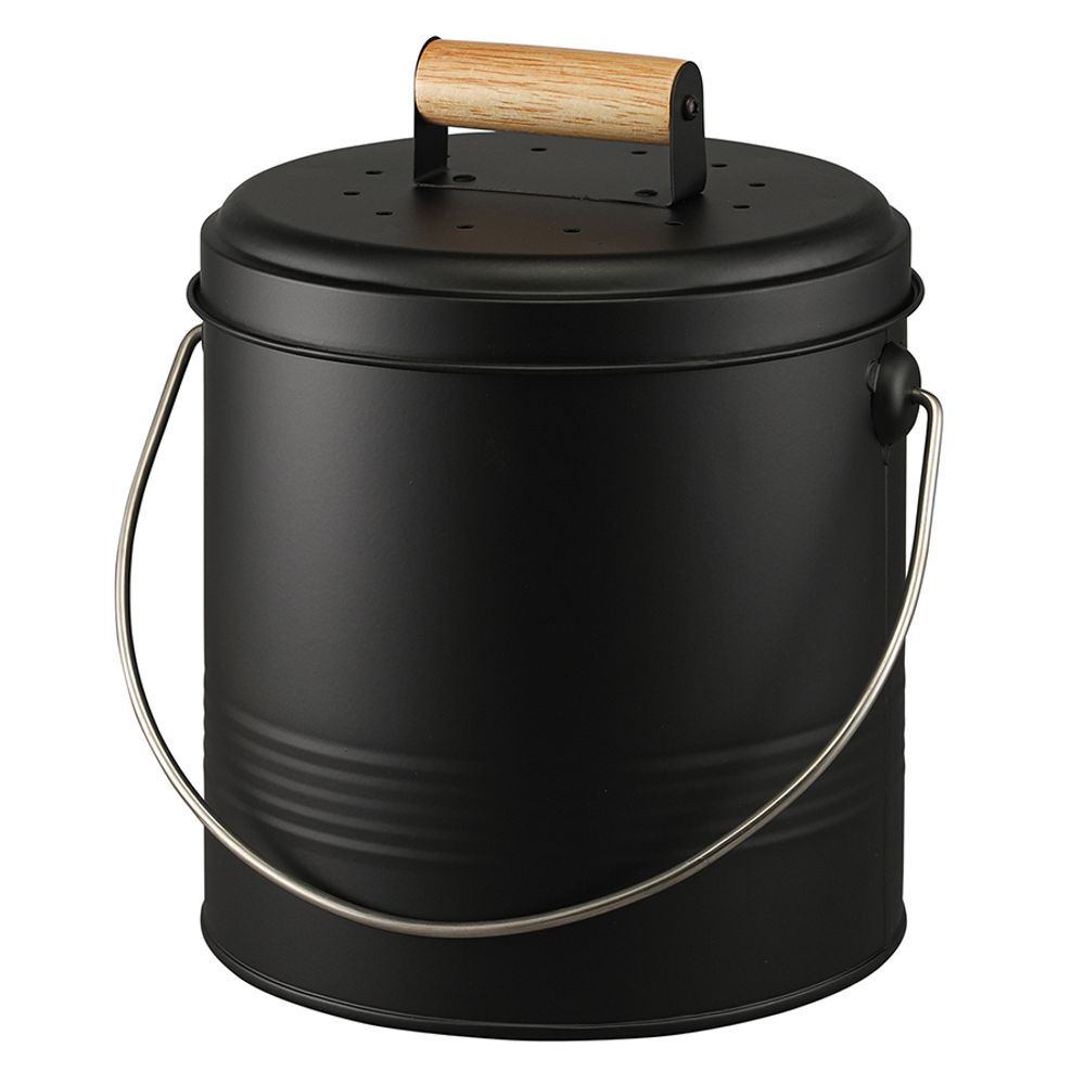 Контейнер для пищевых отходов с фильтром Irmel, 3,5 л, графит