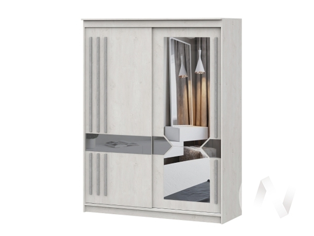 Шкаф-купе №25 1,7 Грей