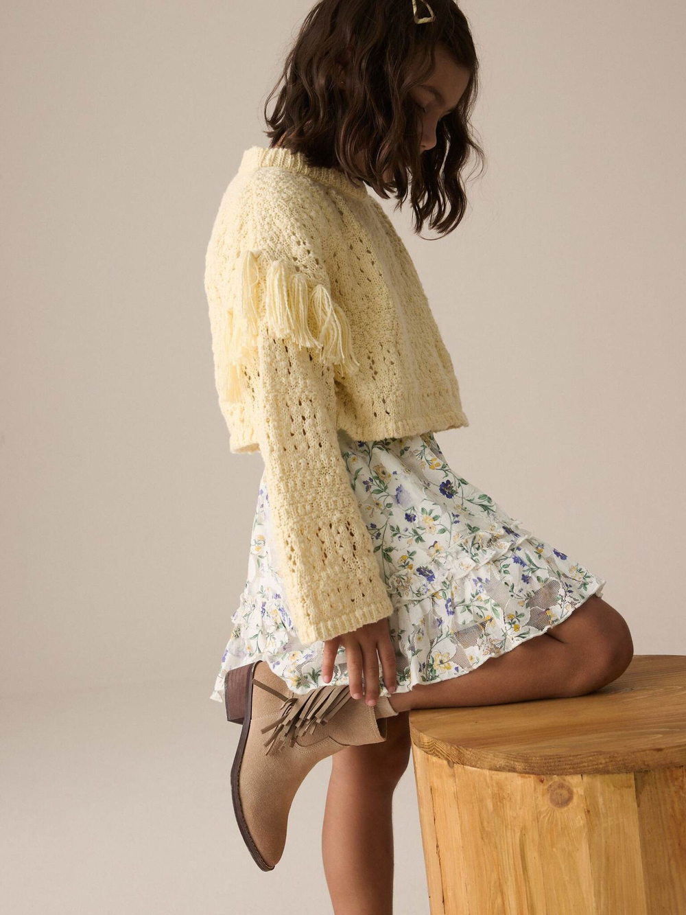 Юбка для девочки Next E61-290, Белый