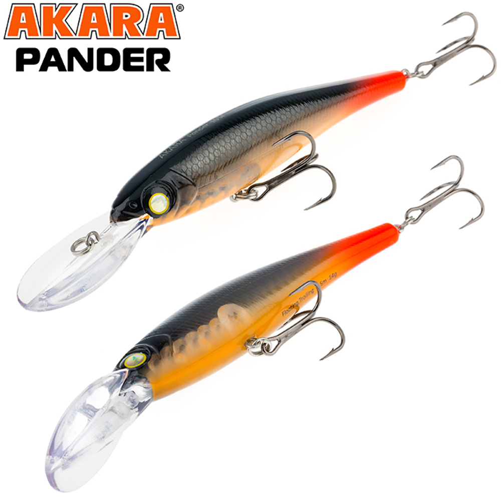 Воблер Akara Pander 105F 14 гр. (1/2 oz 4,1 in) A192