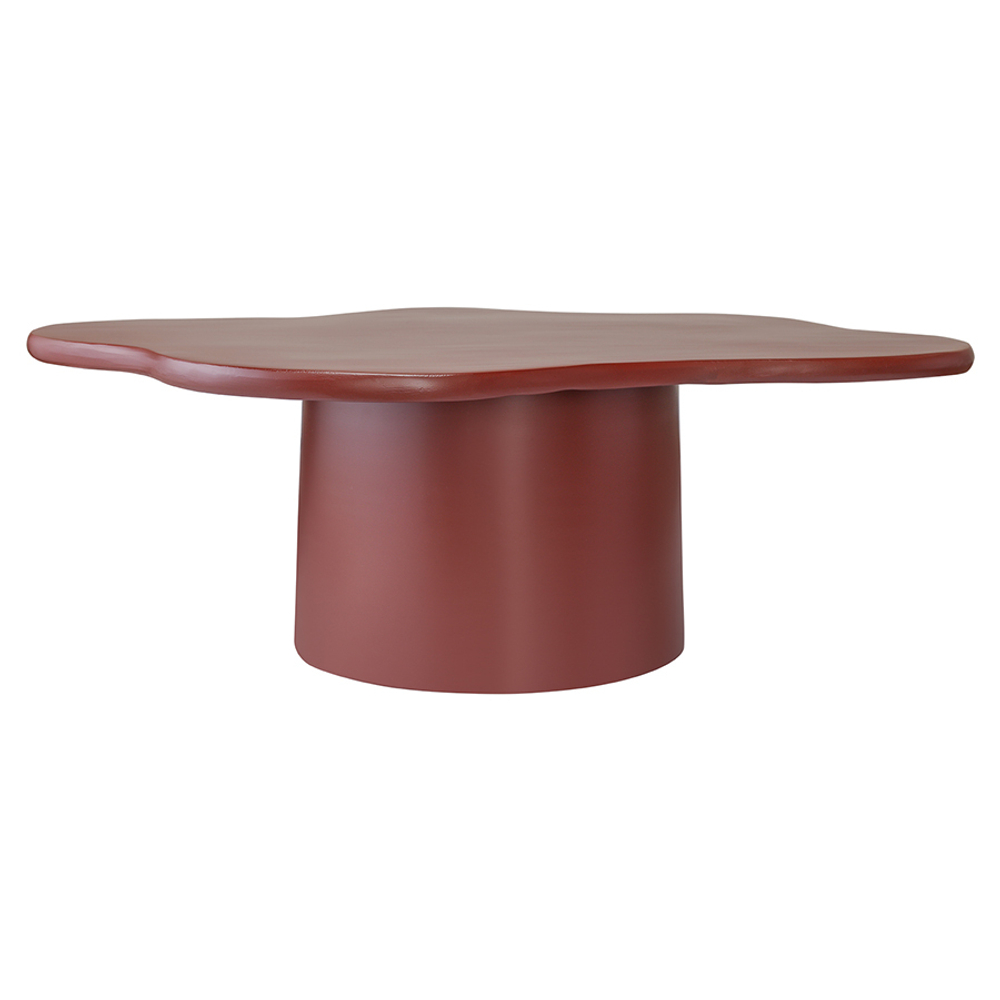 Столик кофейный fluid, 86х56х30 см, сепия