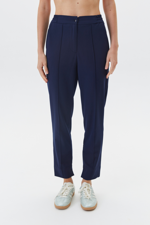 Брюки зауженные медицинские женские Сьют, нэви