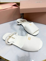 Шлепанцы MIU MIU