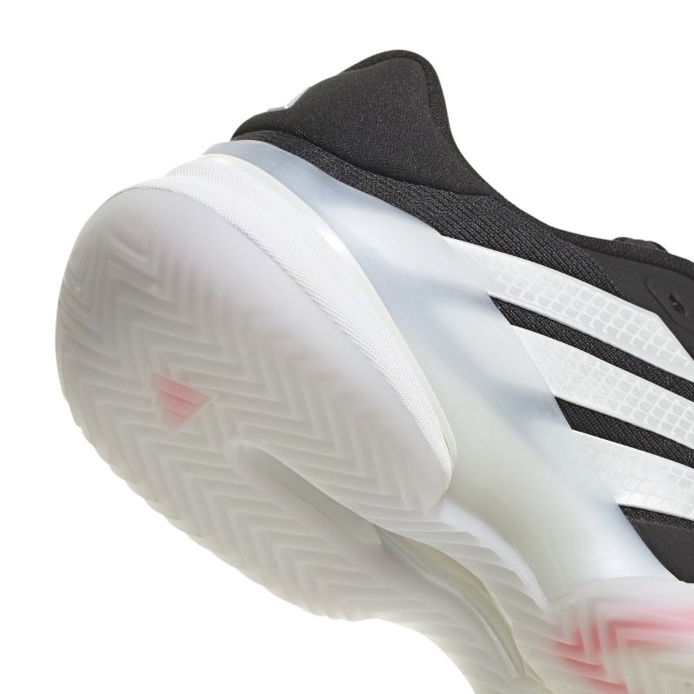 Мужские кроссовки теннисные Adidas Barricade 14 M CL - core black/zero metallic/lucid red