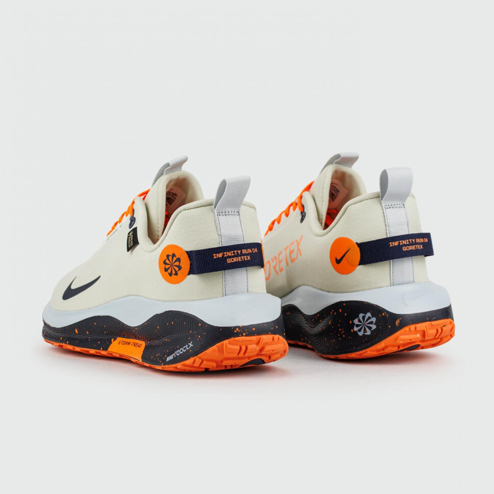кроссовки Nike Infinity Run 4 GTX Grey / Orange