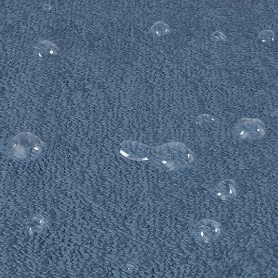 Коврик для сушки посуды udry, 46х61 см, синий