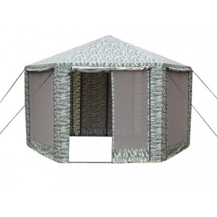 Шатер Митек «Пикник-шестигранник» камуфлированный