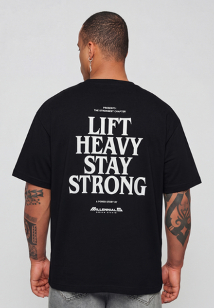 Футболка LIFT HEAVY Черная