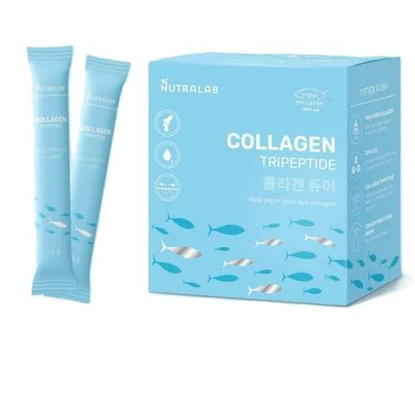(Набор) Биологически активная добавка к пище Коллаген Трипептид NutraLab Pure Collagen Tripeptide 1.5г х 30шт