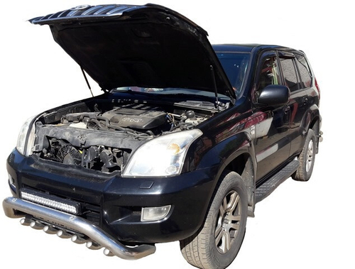 Амортизатор (упор) капота на Toyota Land Cruiser Prado 120 15-04(120, с 2002 по 2009 г.в.)Autoinnovation