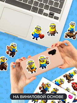 Наклейки детские на телефон мышки