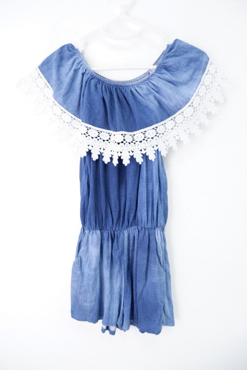 Комбинезон джинсовый 42 размер