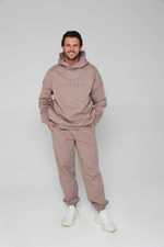 Худи мужское oversize CAPPUCCINO