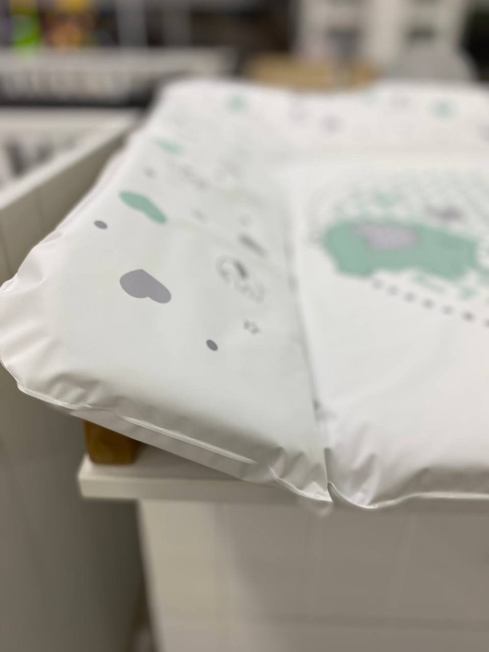 Пеленальный матрасик №2 Топотушки "Слоники NEW" (80х71)