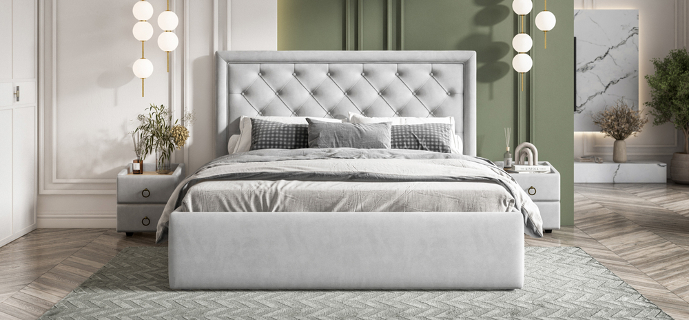 Кровать Босс Классик 180*200 Монолит сталь