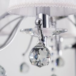 Citilux Шелли CL438181 Люстра подвесная с абажурами Хром