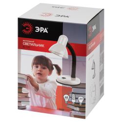 Настольный светильник ЭРА N-120-E27-40W-W белый