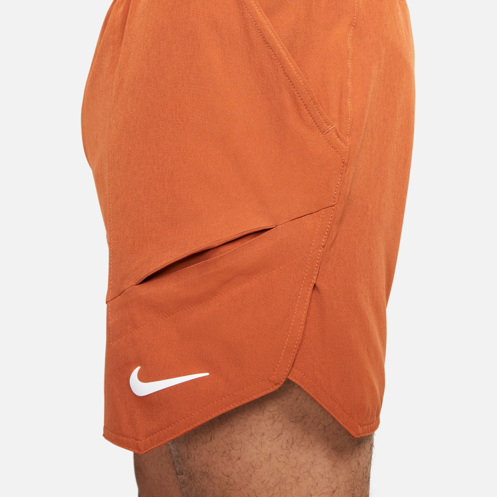 Мужские теннисные шорты Nike Dri-Fit Advantage Court 7in Shorts Men - Rust