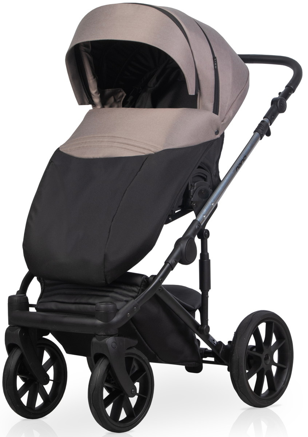 Детская коляска Riko Nano Thermo 2 в 1 11 Cappucino (бежевый)