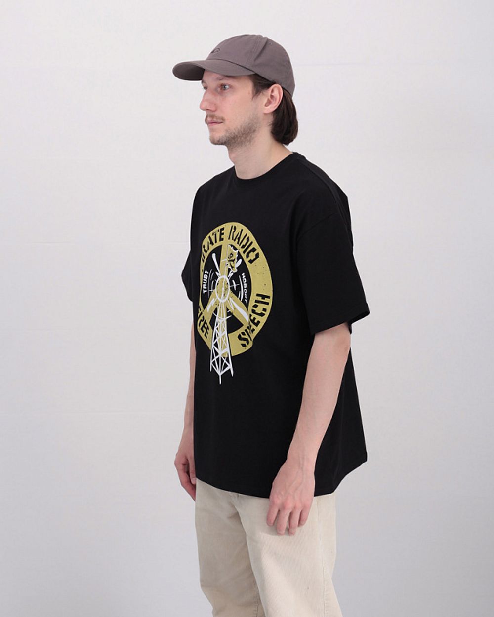 Футболка Anteater Pirate Radio Черная