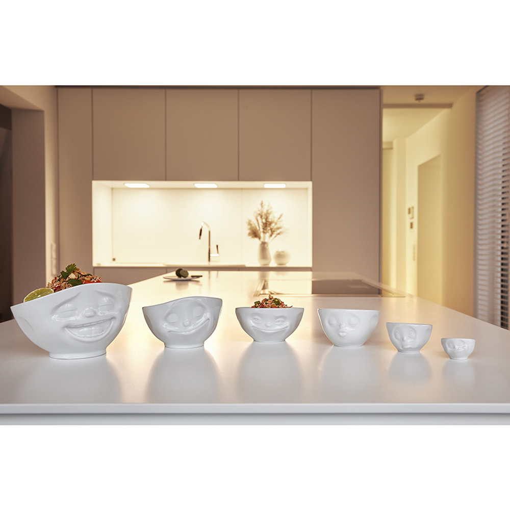 Чаша happy, 1 л, белая