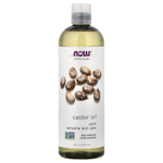 NOW Foods, Solutions, касторовое масло, 473 мл (16 жидк. унций)