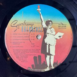 Винтажная виниловая пластинка LP Supertramp Breakfast In America (Canada 1979) SP-3708