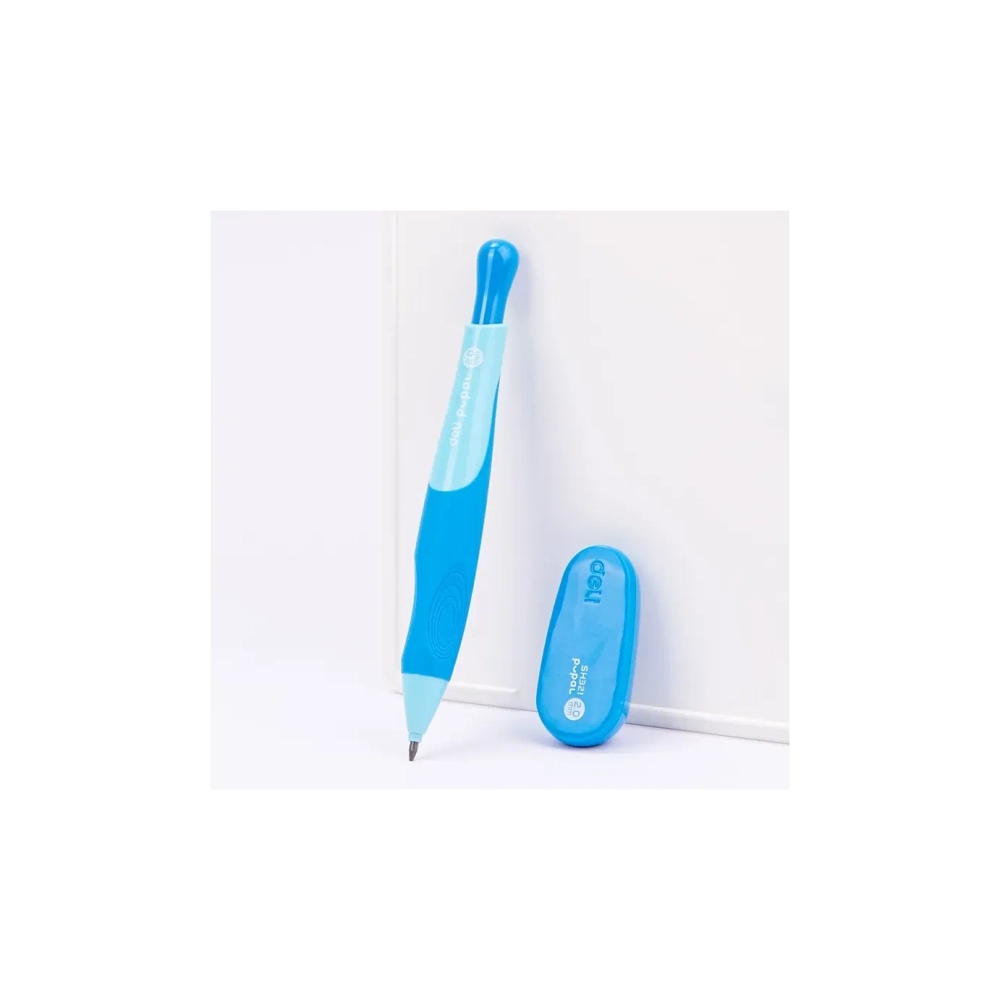 Карандаш мех. 2.0 мм Deli Pupal + точилка для грифеля SH321 ассорти