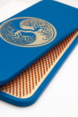 Доска садху Дерево инь-янь алюминиевые гвозди