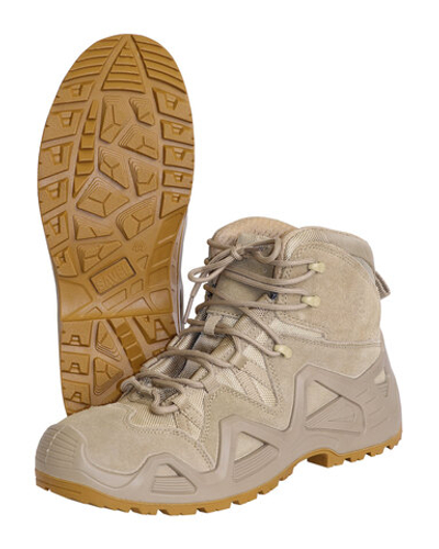 Ботинки замша (бежевые)