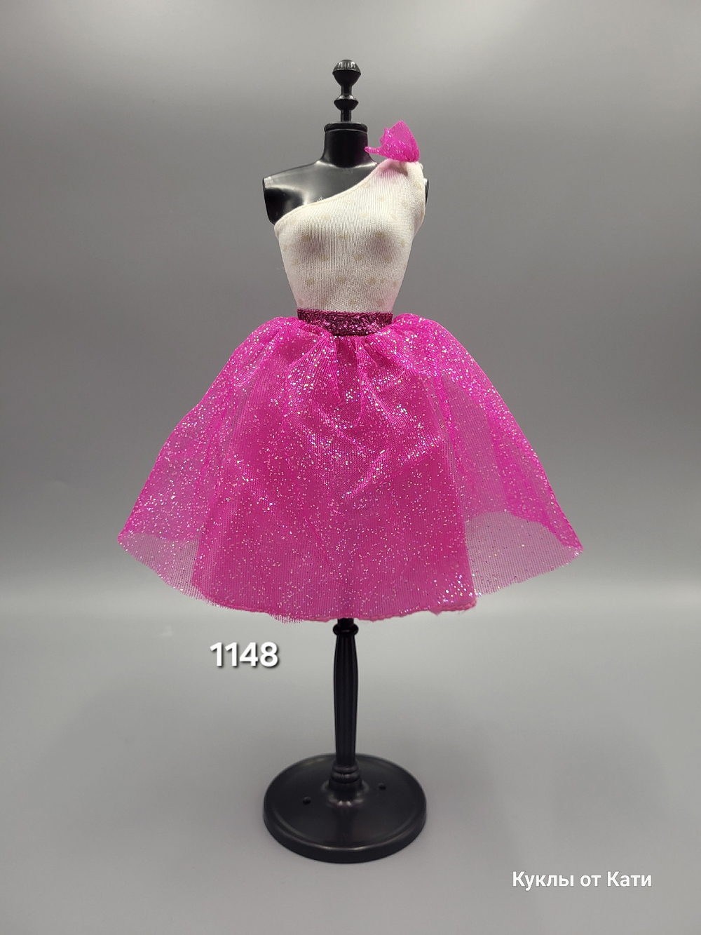Одежда для куклы Барби винтаж платье 1148